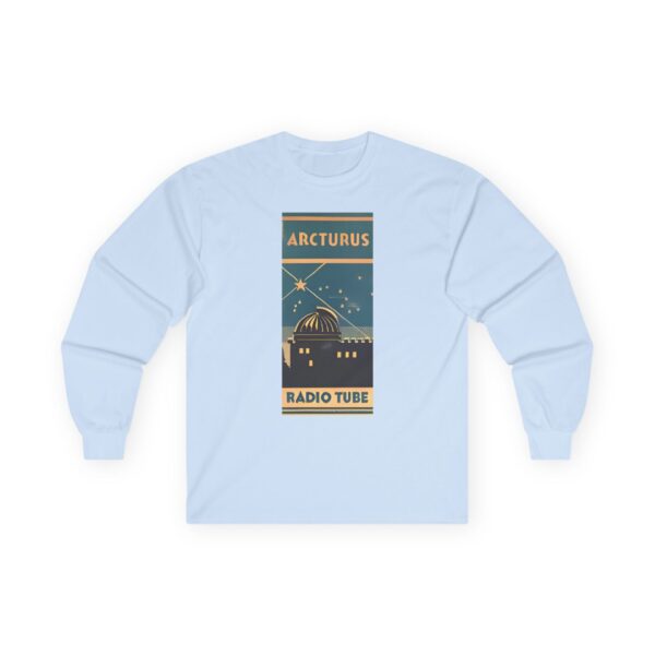 ARCTURUS Radio Tube - Antique Radio Vacuum Tube Box Art Long Sleeve Tee. Vintage Electronics, Big Dipper - Image 19