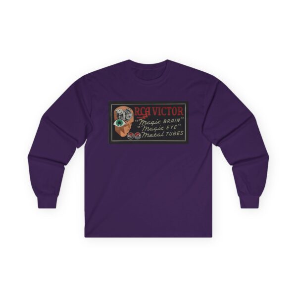 RCA Victor "Magic Brain" 1930's Radio Advertising Long Sleeve Tee - Image 27