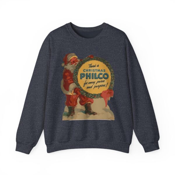 Philco Santa Sweatshirt - Vintage Radio Christmas Xmas - Antique Vacuum Tube Enthusiast Gift - Electronics - Technician - Gift for him - Image 37