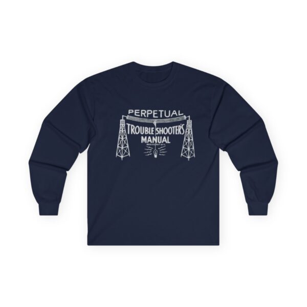 John F. Rider's Perpetual Troubleshooters Manual / Antique Radio Cover Design Long Sleeve Tee / 1930's Electronics Service / Schematics