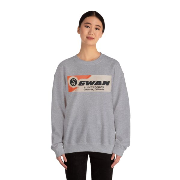 Swan Radio Retro Logo Sweatshirt - Vintage Radio - Antique Vacuum Tube Enthusiast Gift - Electronics - Technician - Gift for him - Image 20