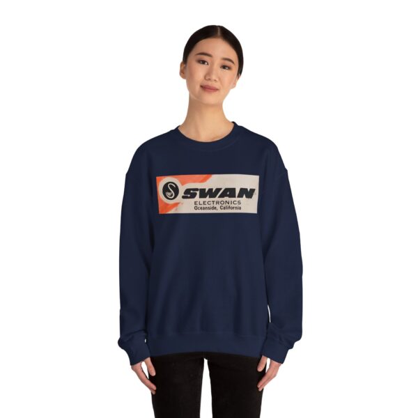 Swan Radio Retro Logo Sweatshirt - Vintage Radio - Antique Vacuum Tube Enthusiast Gift - Electronics - Technician - Gift for him - Image 48