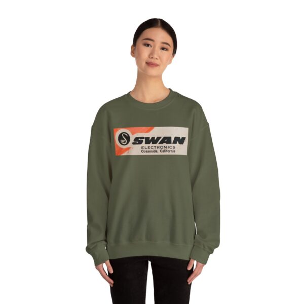 Swan Radio Retro Logo Sweatshirt - Vintage Radio - Antique Vacuum Tube Enthusiast Gift - Electronics - Technician - Gift for him - Image 32