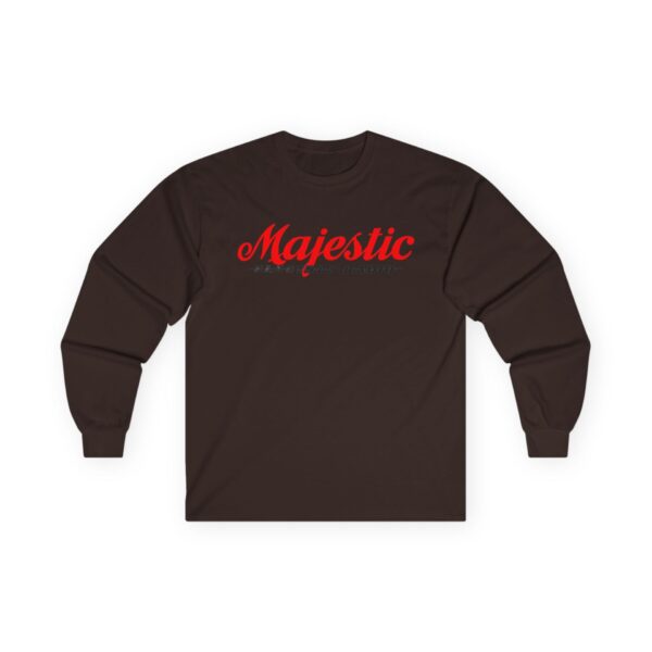 Majestic Electric Radio Retro Antique Logo Long Sleeve Tee - Image 11