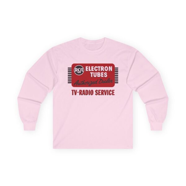 RCA Electron Tubes Authorized Dealer Vintage Design Long Sleeve Tee / Antique Radio Shirt / Advertising / Signage / Retro / TV-Radio Service - Image 15