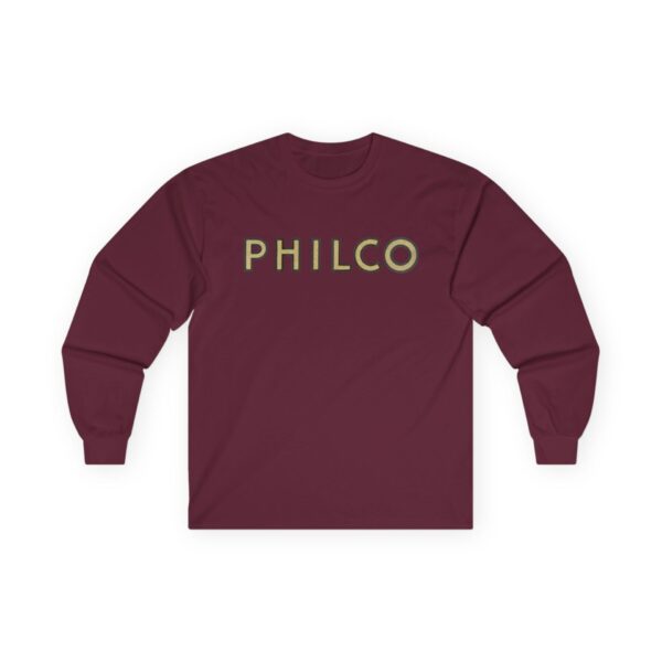 Philco Radio Company Vintage Retro Antique Logo Ultra Cotton Long Sleeve Tee - Image 13