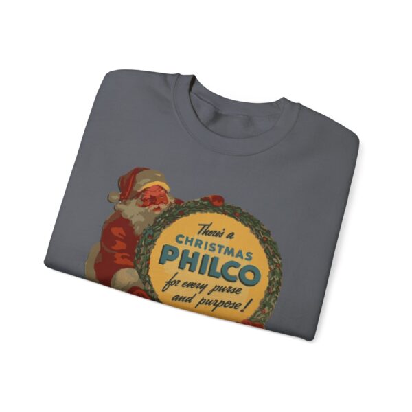 Philco Santa Sweatshirt - Vintage Radio Christmas Xmas - Antique Vacuum Tube Enthusiast Gift - Electronics - Technician - Gift for him - Image 43