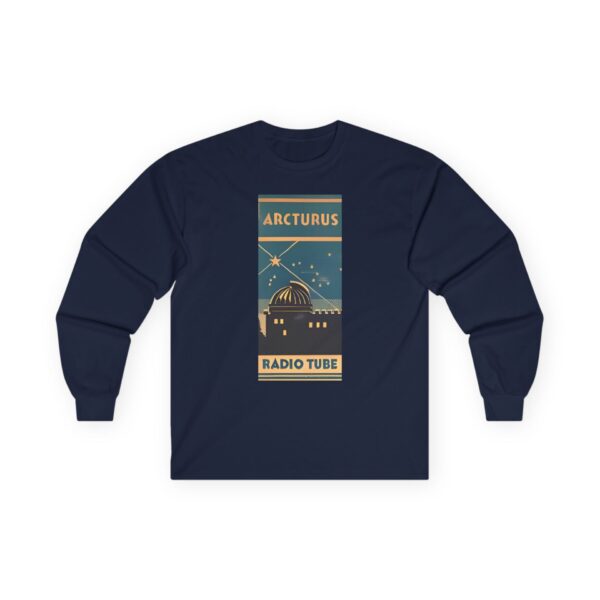ARCTURUS Radio Tube - Antique Radio Vacuum Tube Box Art Long Sleeve Tee. Vintage Electronics, Big Dipper - Image 25