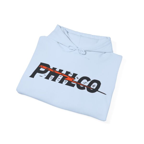 Philco Lightning Bolt Antique Radio Logo Hooded Sweatshirt - Image 29