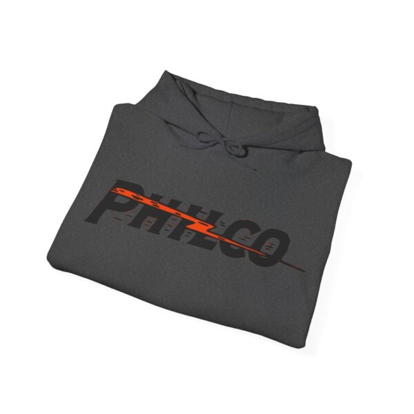 Philco Lightning Bolt Antique Radio Logo Hooded Sweatshirt - Image 25
