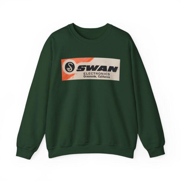 Swan Radio Retro Logo Sweatshirt - Vintage Radio - Antique Vacuum Tube Enthusiast Gift - Electronics - Technician - Gift for him - Image 33