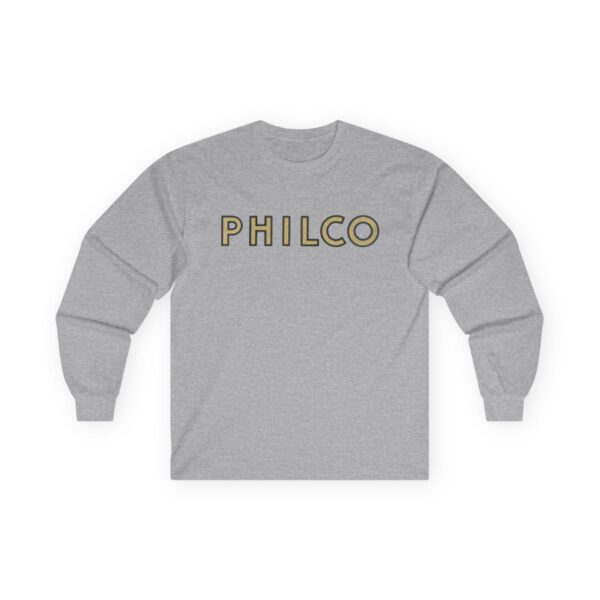 Philco Radio Company Vintage Retro Antique Logo Ultra Cotton Long Sleeve Tee - Image 9