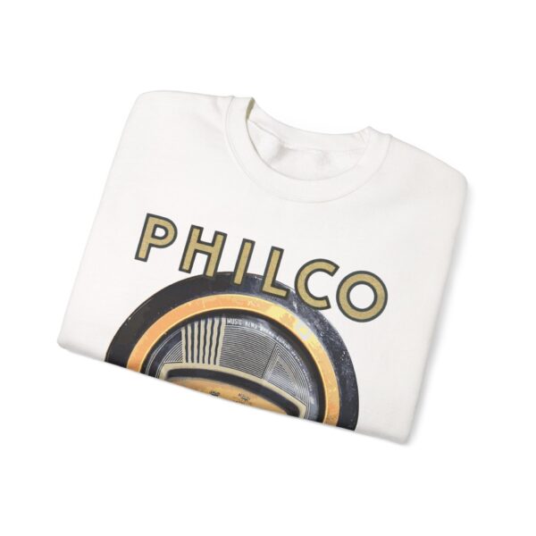 1930's Philco Radio Logo and Dial - Vintage Radio Sweatshirt - Antique Vacuum Tube Enthusiast Gift - Electronics - Technician - Image 7