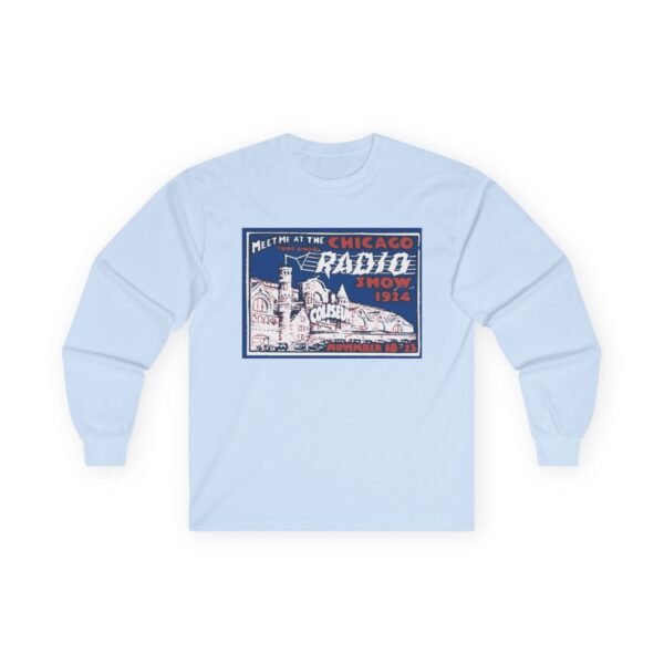 Meet me at the 1924 Chicago Radio Show Long Sleeve Tee - Image 21