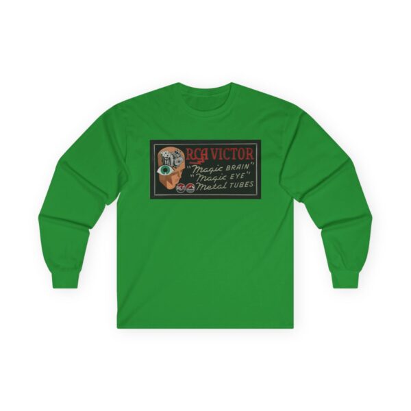 RCA Victor "Magic Brain" 1930's Radio Advertising Long Sleeve Tee - Image 19