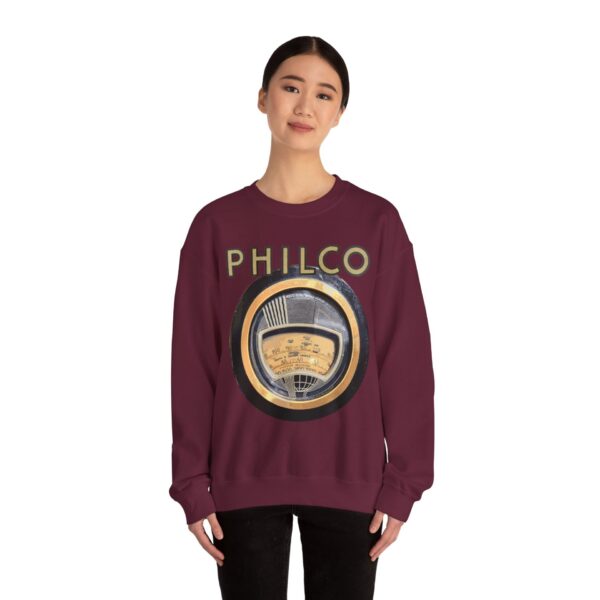 1930's Philco Radio Logo and Dial - Vintage Radio Sweatshirt - Antique Vacuum Tube Enthusiast Gift - Electronics - Technician - Image 24