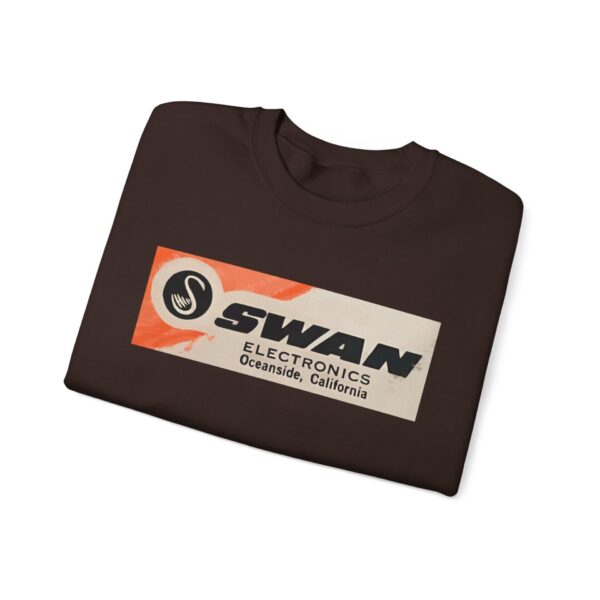 Swan Radio Retro Logo Sweatshirt - Vintage Radio - Antique Vacuum Tube Enthusiast Gift - Electronics - Technician - Gift for him - Image 27