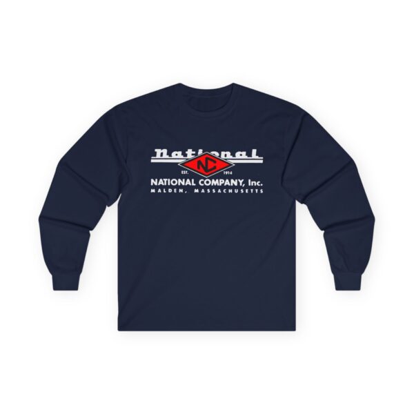 National Corporation Antique Radio Retro Vintage Logo - Long Sleeve Tee - Image 13