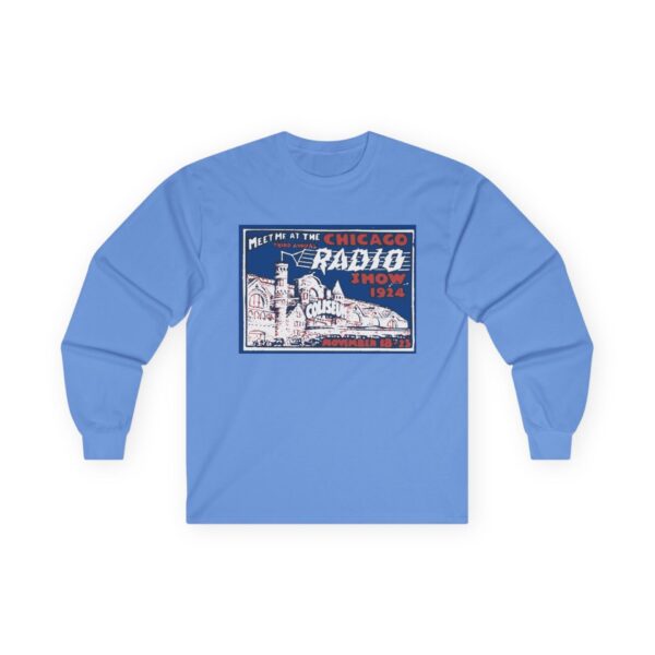 Meet me at the 1924 Chicago Radio Show Long Sleeve Tee - Image 23