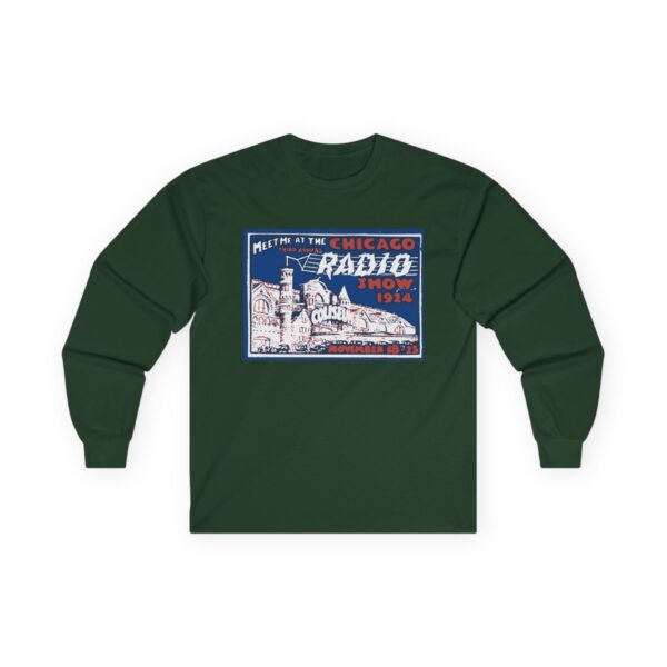 Meet me at the 1924 Chicago Radio Show Long Sleeve Tee - Image 17