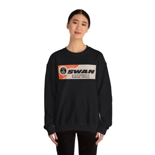 Swan Radio Retro Logo Sweatshirt - Vintage Radio - Antique Vacuum Tube Enthusiast Gift - Electronics - Technician - Gift for him - Image 12