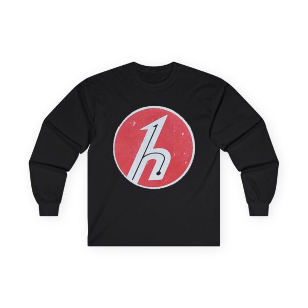 Retro Hallicrafters Radio Logo Long Sleeve Tee - Antique Vintage Tech Enthusiast Apparel
