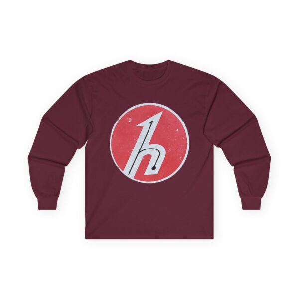 Retro Hallicrafters Radio Logo Long Sleeve Tee - Antique Vintage Tech Enthusiast Apparel - Image 9
