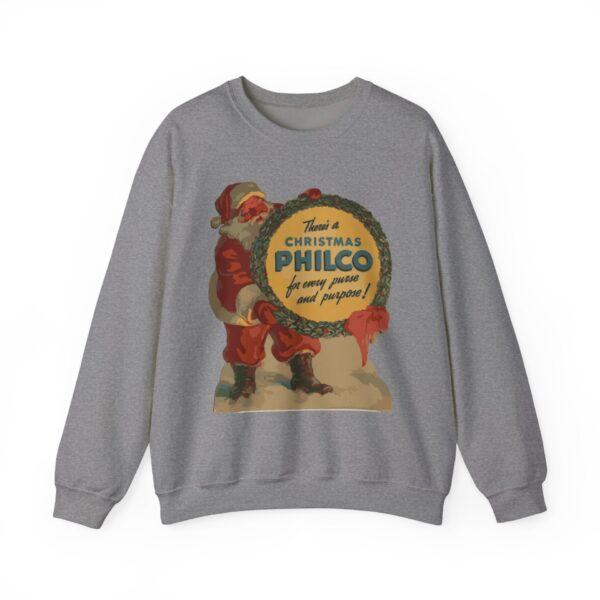 Philco Santa Sweatshirt - Vintage Radio Christmas Xmas - Antique Vacuum Tube Enthusiast Gift - Electronics - Technician - Gift for him - Image 33