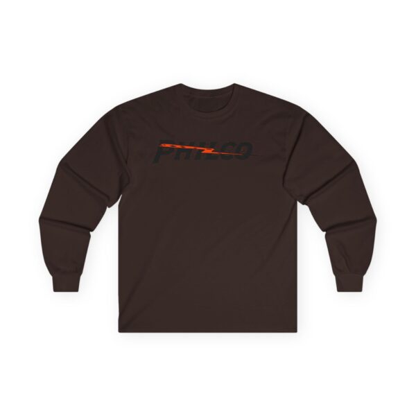 PHILCO Lightning Bolt 1930's Antique Radio Logo Long Sleeve Tee - Image 11