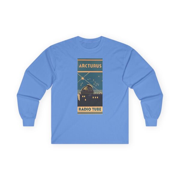 ARCTURUS Radio Tube - Antique Radio Vacuum Tube Box Art Long Sleeve Tee. Vintage Electronics, Big Dipper - Image 21