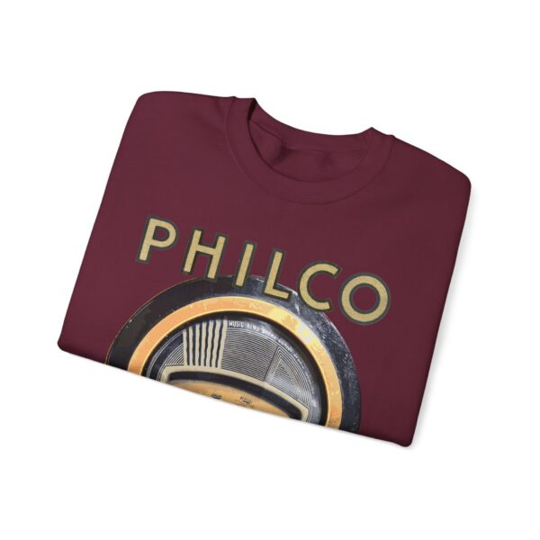 1930's Philco Radio Logo and Dial - Vintage Radio Sweatshirt - Antique Vacuum Tube Enthusiast Gift - Electronics - Technician - Image 23