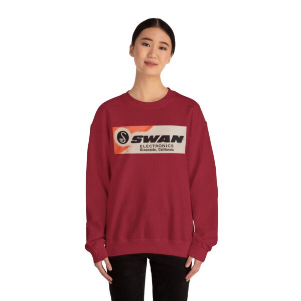 Swan Radio Retro Logo Sweatshirt - Vintage Radio - Antique Vacuum Tube Enthusiast Gift - Electronics - Technician - Gift for him - Image 52