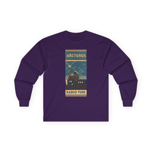 ARCTURUS Radio Tube - Antique Radio Vacuum Tube Box Art Long Sleeve Tee. Vintage Electronics, Big Dipper - Image 27