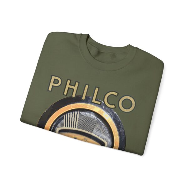 1930's Philco Radio Logo and Dial - Vintage Radio Sweatshirt - Antique Vacuum Tube Enthusiast Gift - Electronics - Technician - Image 27