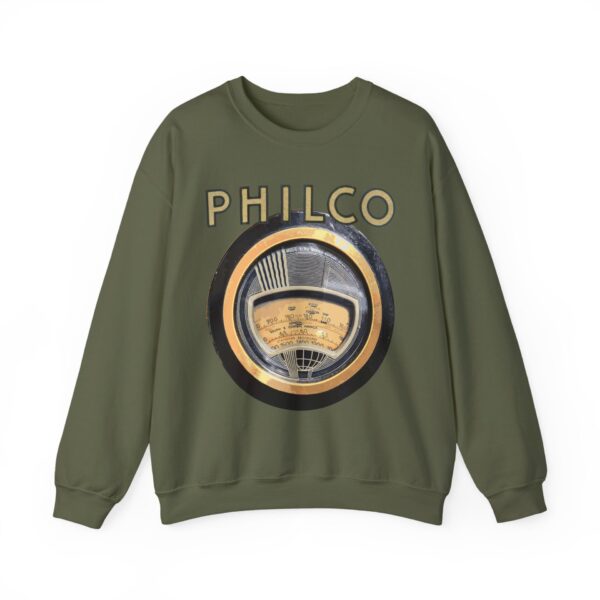 1930's Philco Radio Logo and Dial - Vintage Radio Sweatshirt - Antique Vacuum Tube Enthusiast Gift - Electronics - Technician - Image 25